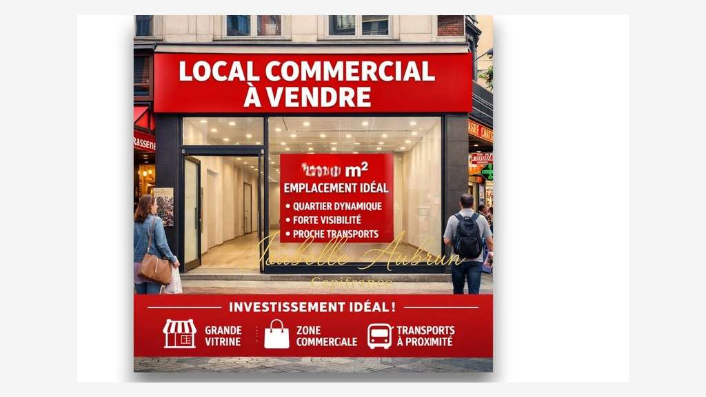 Local refait à neuf 85m² à vendre à Grenoble
