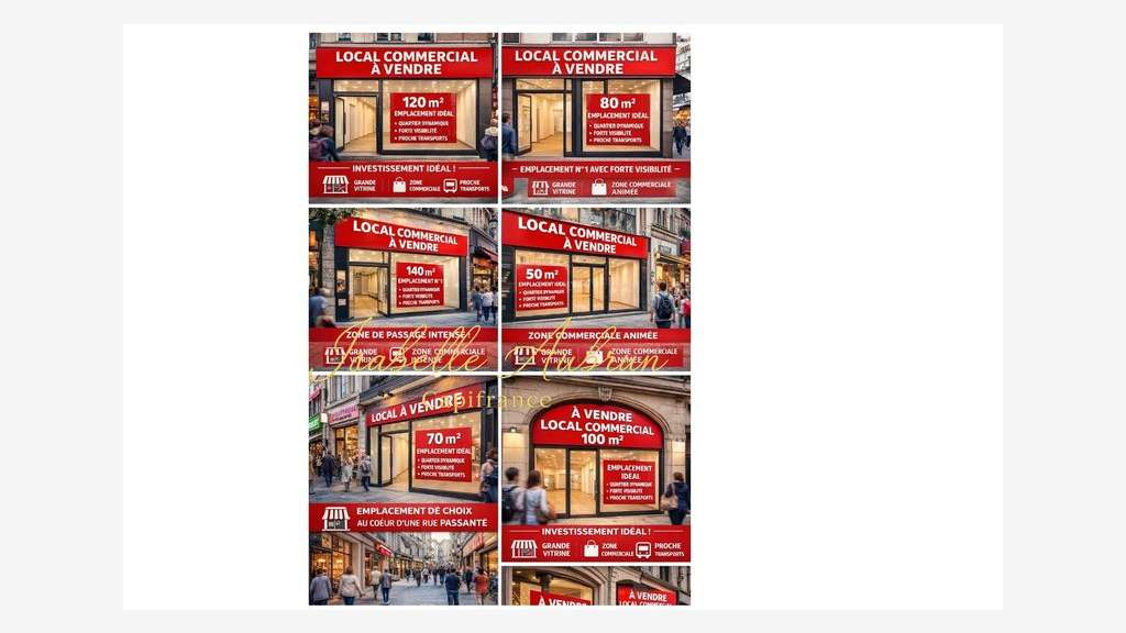 Local refait à neuf 85m² à vendre à Grenoble