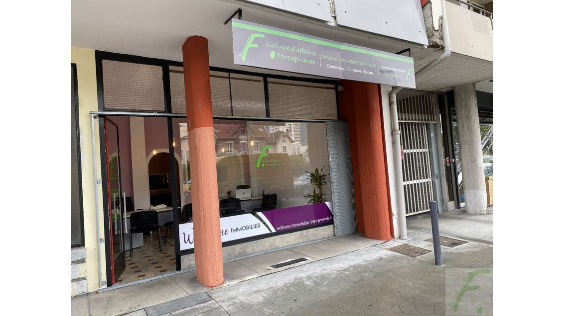 A vendre local commercial de 56m² à Grenoble