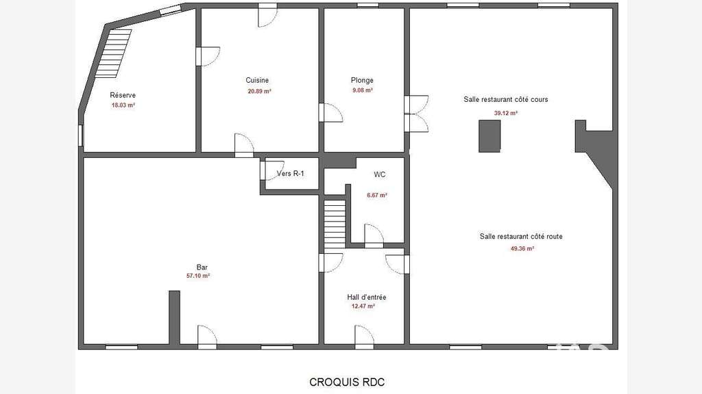 Vente local commercial à Guipry-Messac