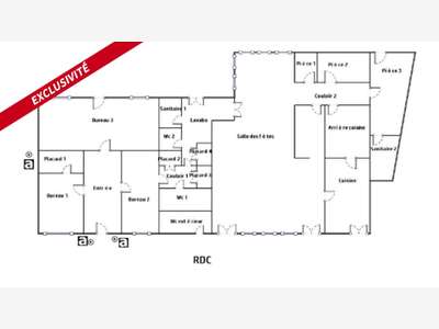 Vente immeuble 340m² à Hambers