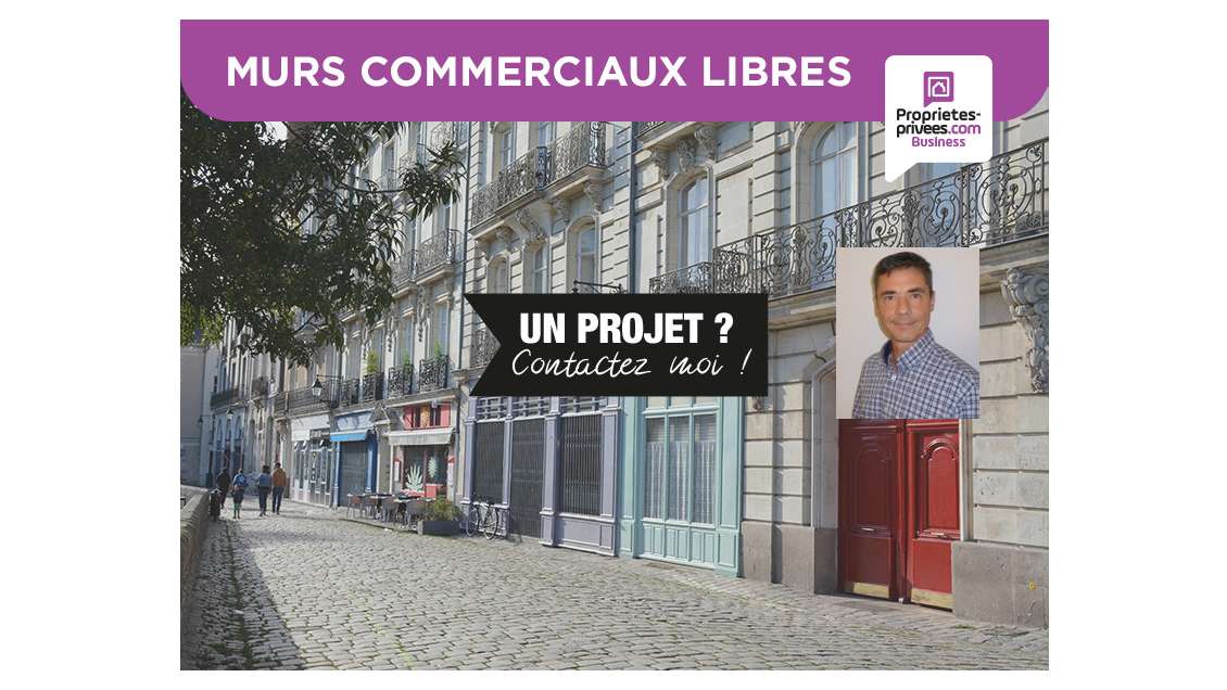 Vente murs commerciaux de 90m² au centre Houdan