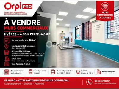 MURS COMMERCIAUX - HYERES GARE