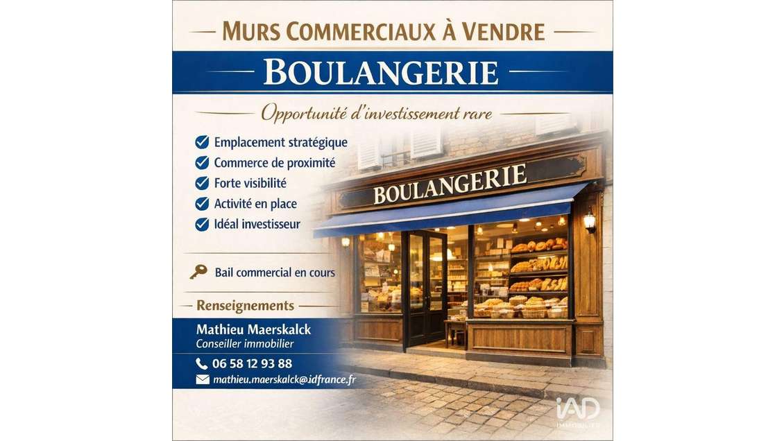 Murs commerciaux à Incourt