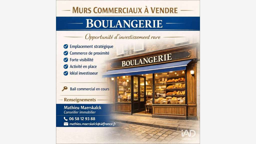 Murs commerciaux à Incourt