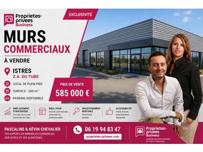 Vente Locaux commerciaux - Boutiques à Istres
