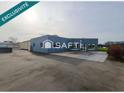 Local 370m² sur terrain de 2544m² ZA de Jans