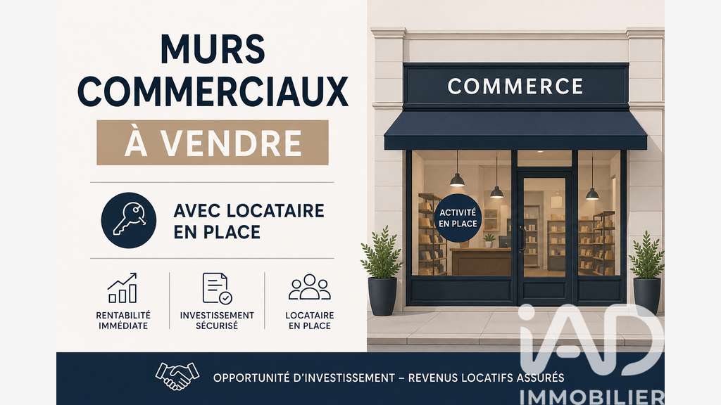 Vente murs commerciaux avec locataire à Janzé