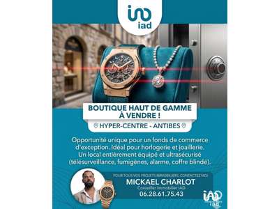 Vente Locaux commerciaux - Boutiques à Juan-les-pins