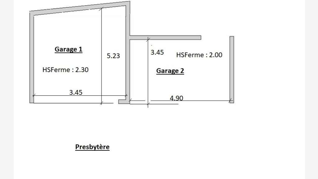 Beau presbytère à aménager en logements