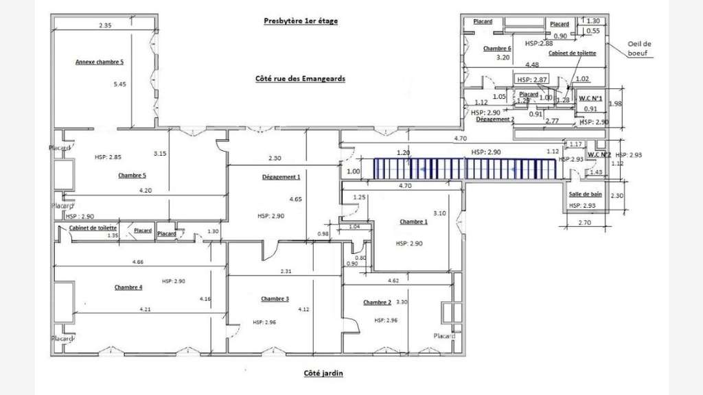 Beau presbytère à aménager en logements