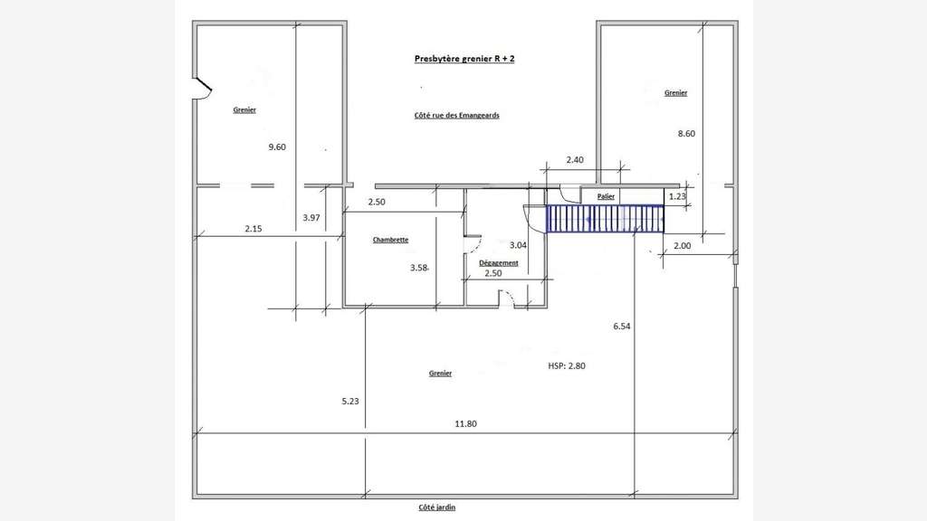 Beau presbytère à aménager en logements