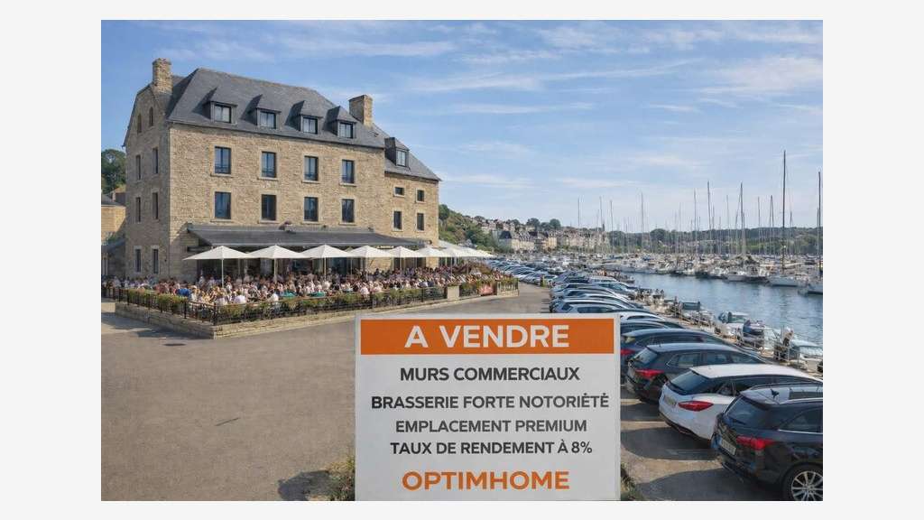 A vendre murs commerciaux brasserie à La Baule
