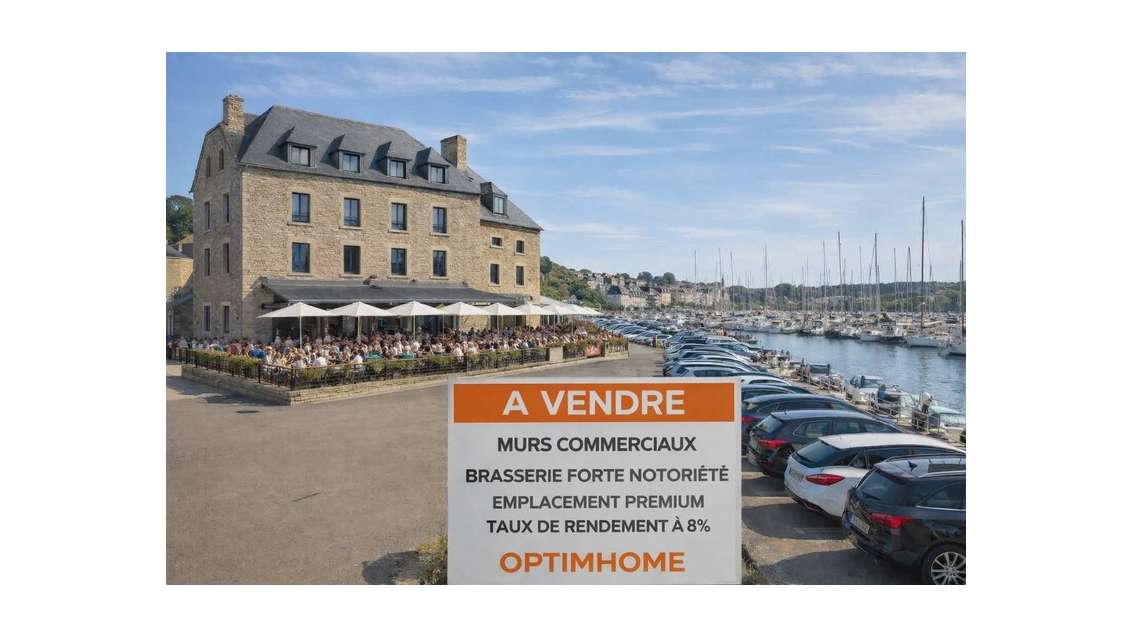 A vendre murs commerciaux brasserie à La Baule