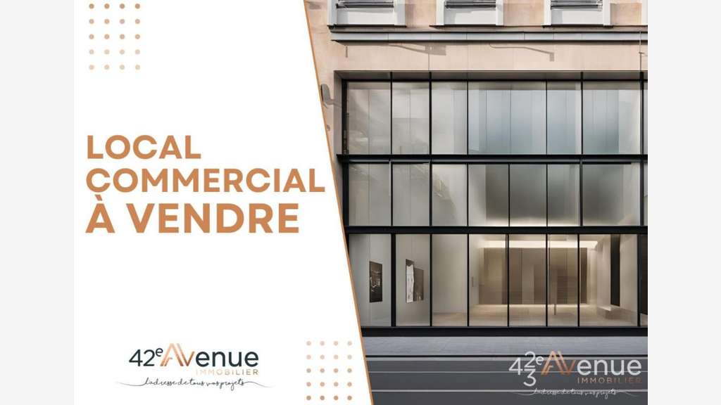 Local 230m² à vendre hyper centre La Ricamarie