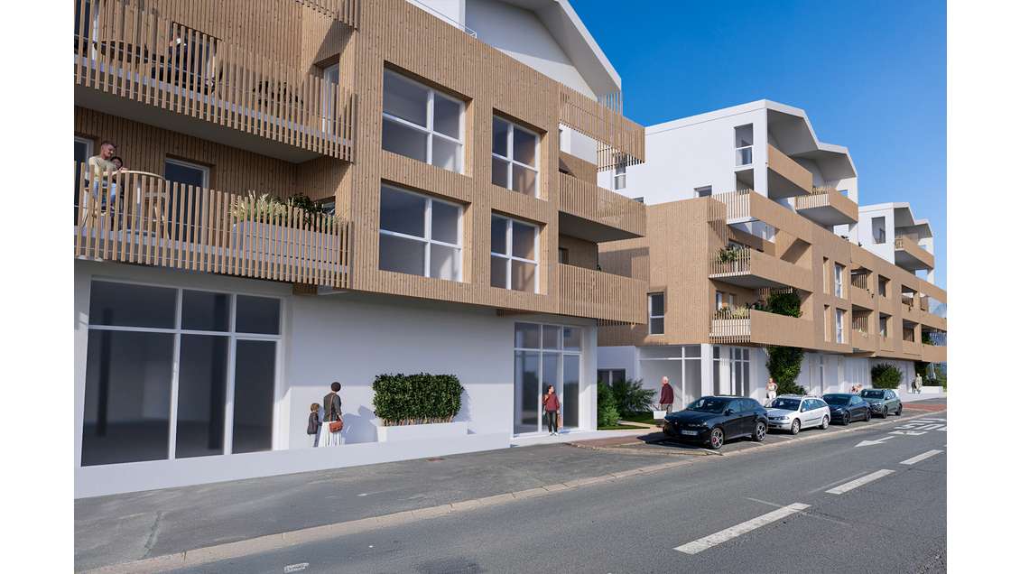 Vente cellule commerciale 234m² VEFA à La Rochelle