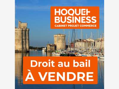 Droit au bail 66m² coeur de ville de La Rochelle