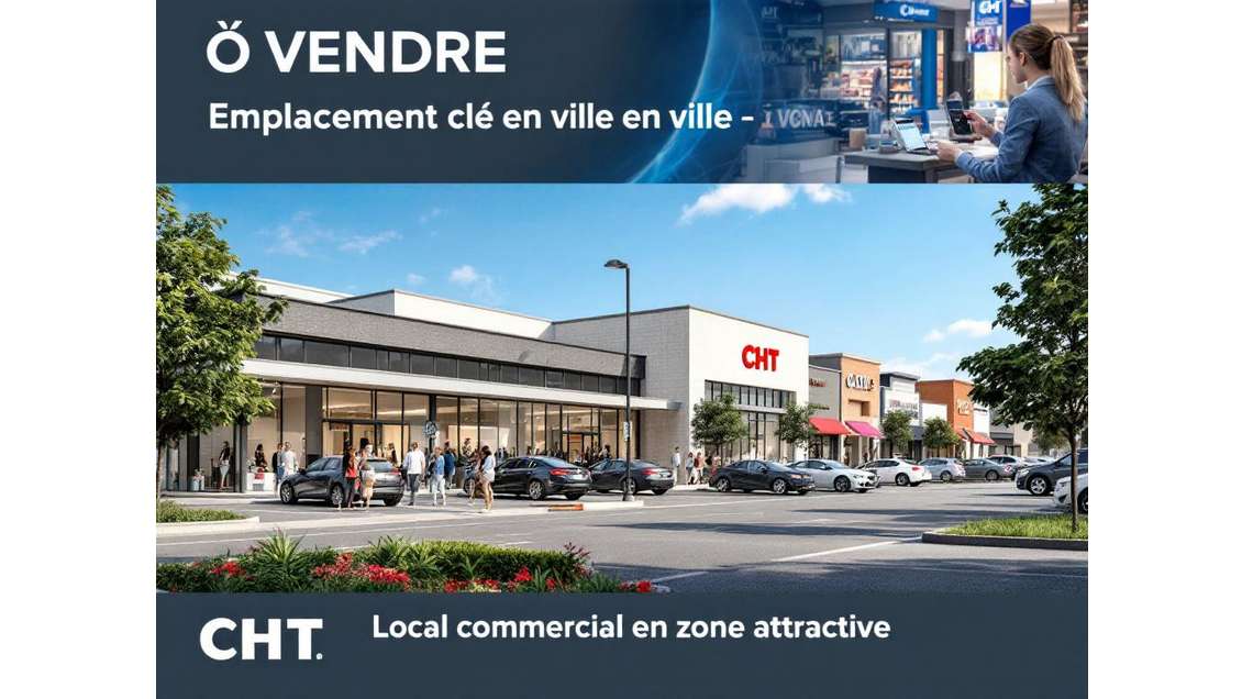 Vente cellule commerciale de 463m² à Landerneau