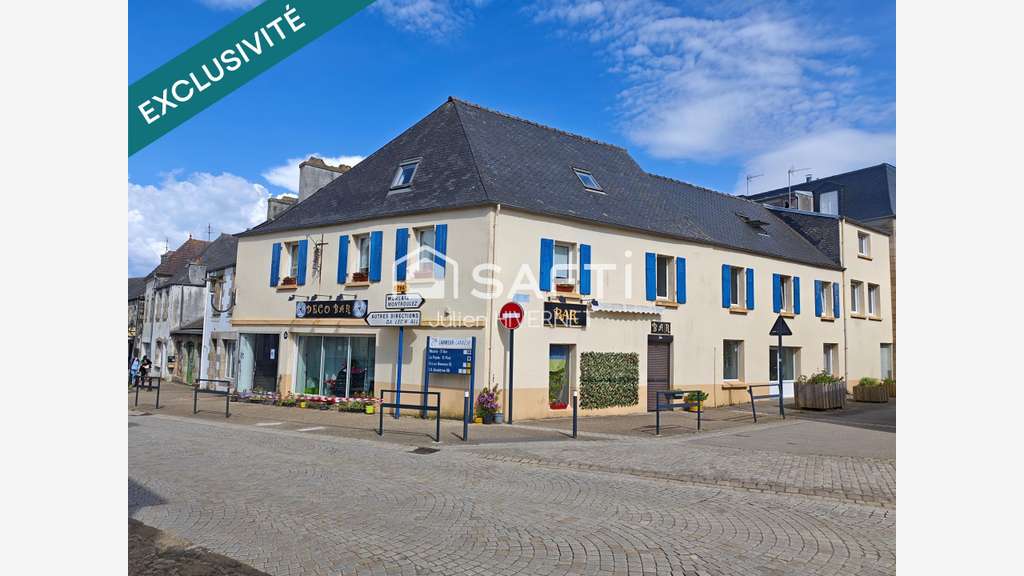 Immeuble mixte avec local commercial et 2 logts