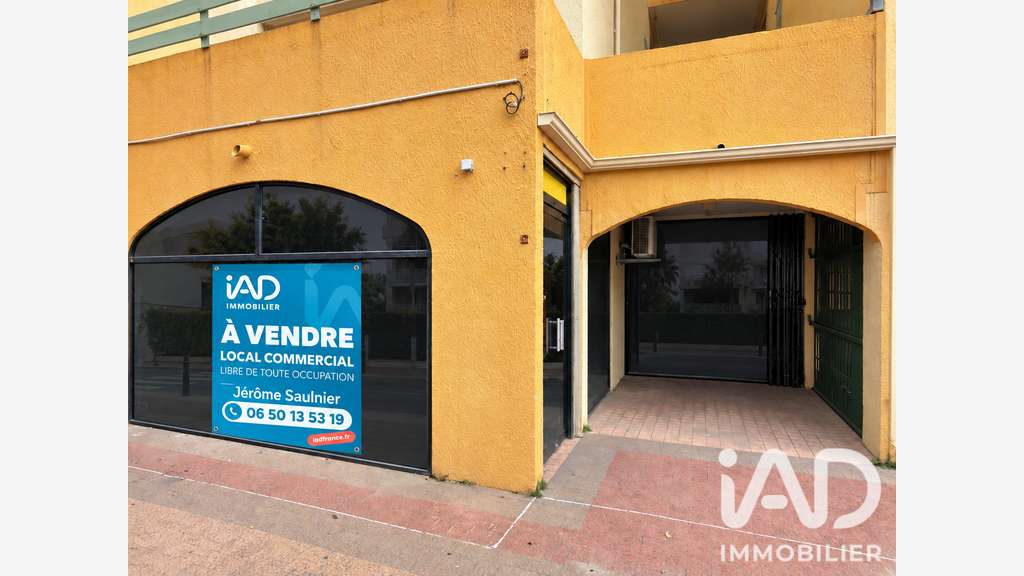 Vente local commercial de 57m² au Barcarès