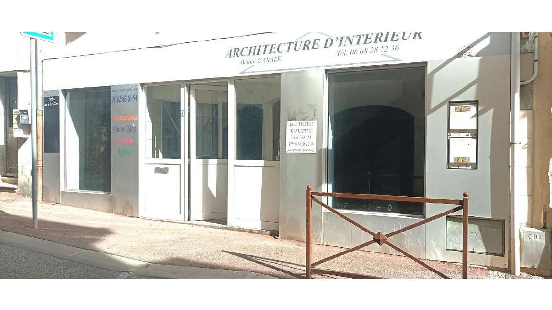 Vente local commercial 85m² Vieux Cannet