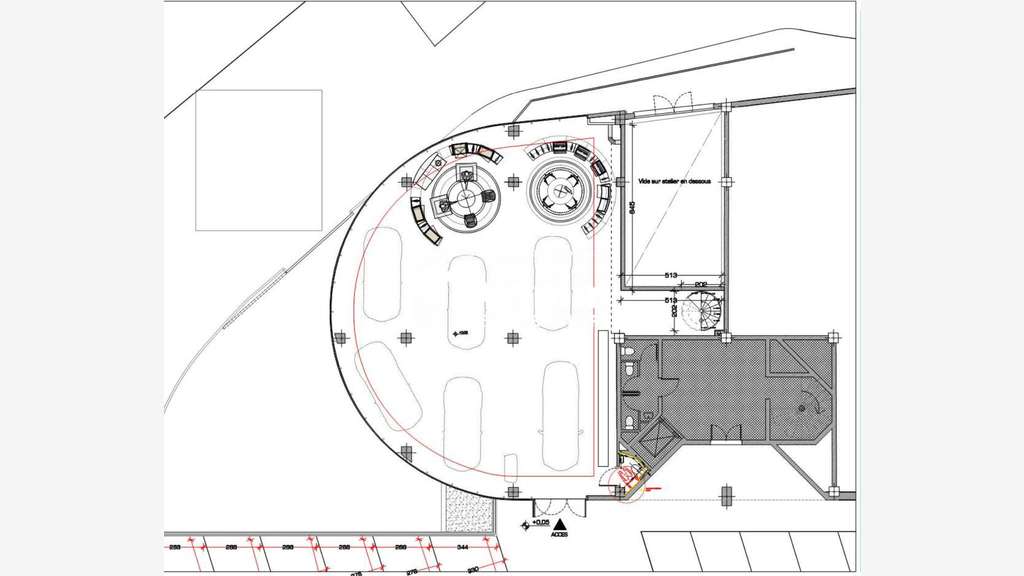 Vente local commercial 1117m² Le Cannet