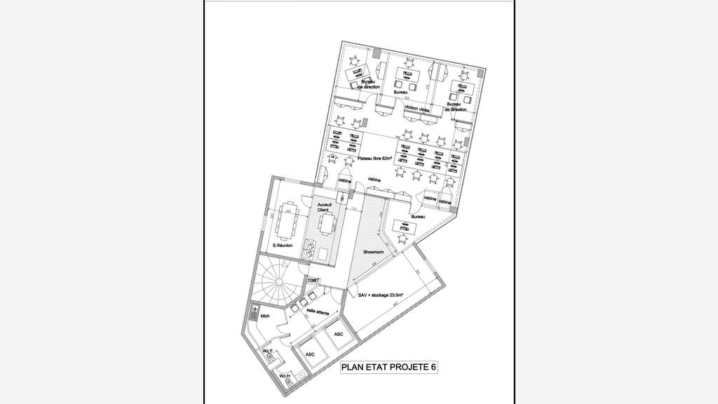 Vente bureaux 210m² R+7  au Kremlin-Bicêtre