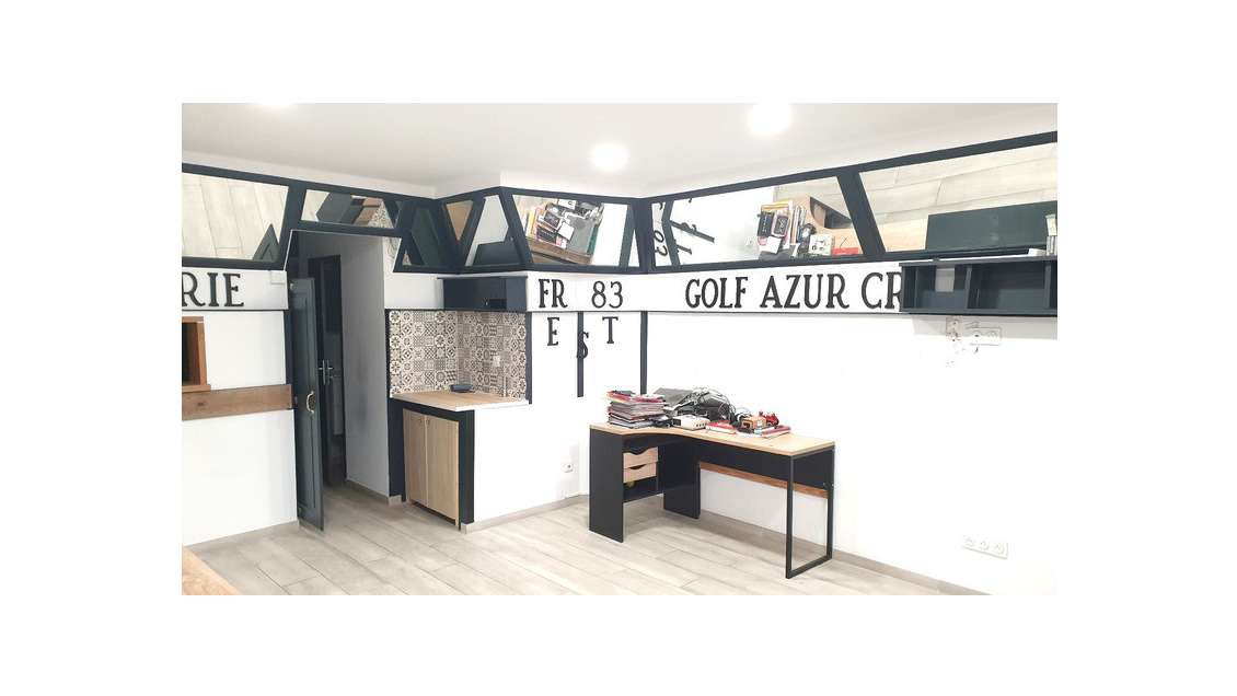 Vente local commercial rénové 42,44m² Le Luc