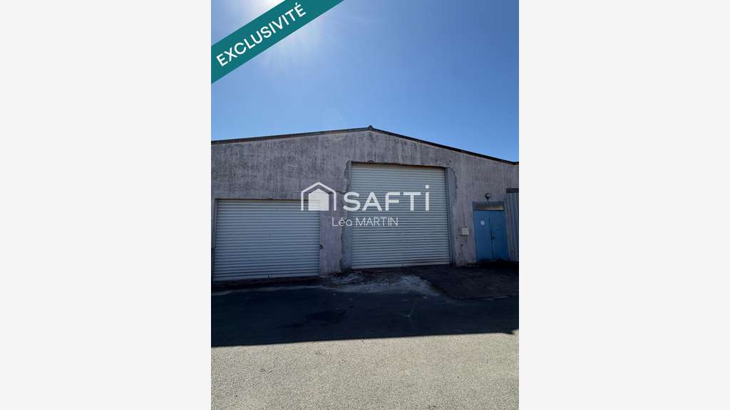 Vente garage 380m² réhabilitable Le May-sur-Èvre