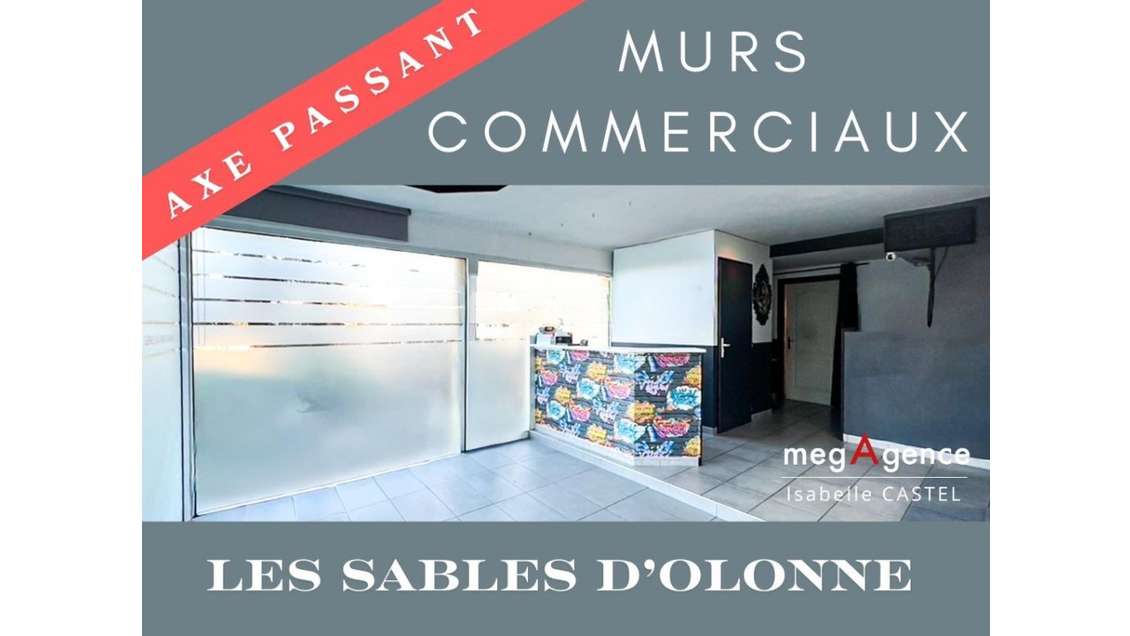 Vente murs commerciaux 63m² aux Sables-d’Olonne