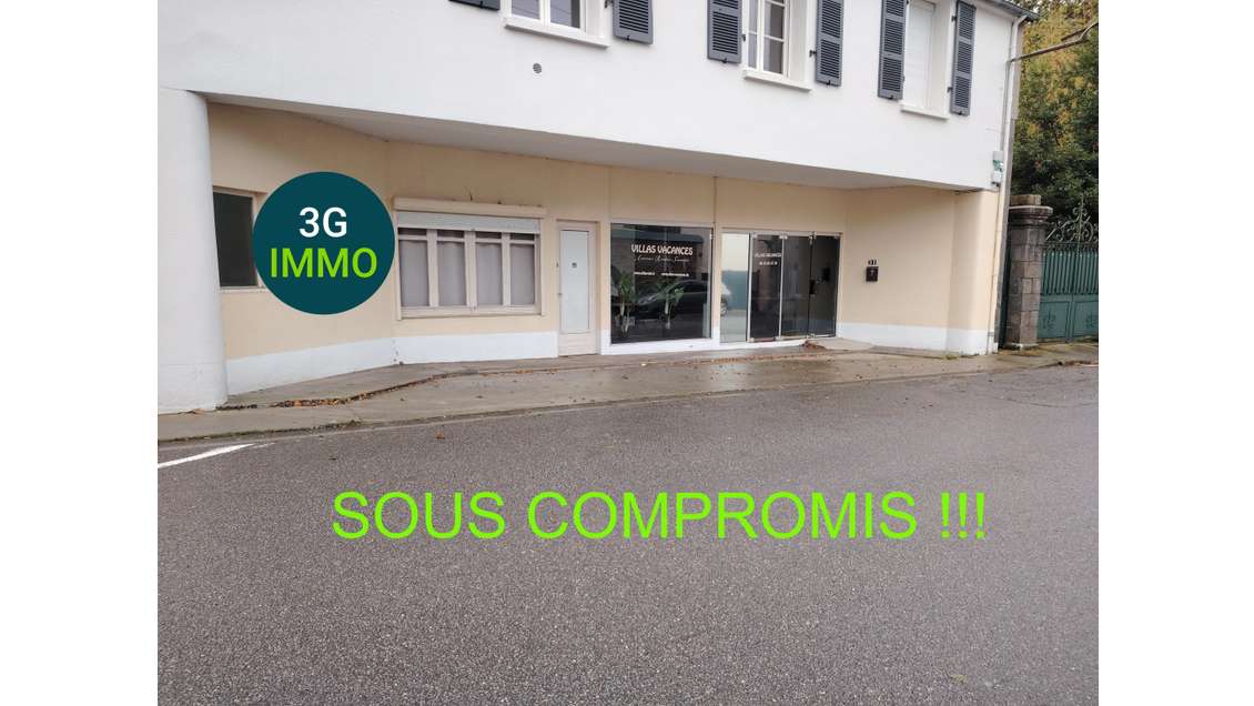Vente local commercial atypique 160m² à Lesneven