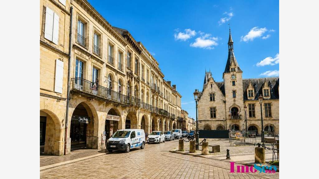 Vente local commercial 380m² hyper centre Libourne