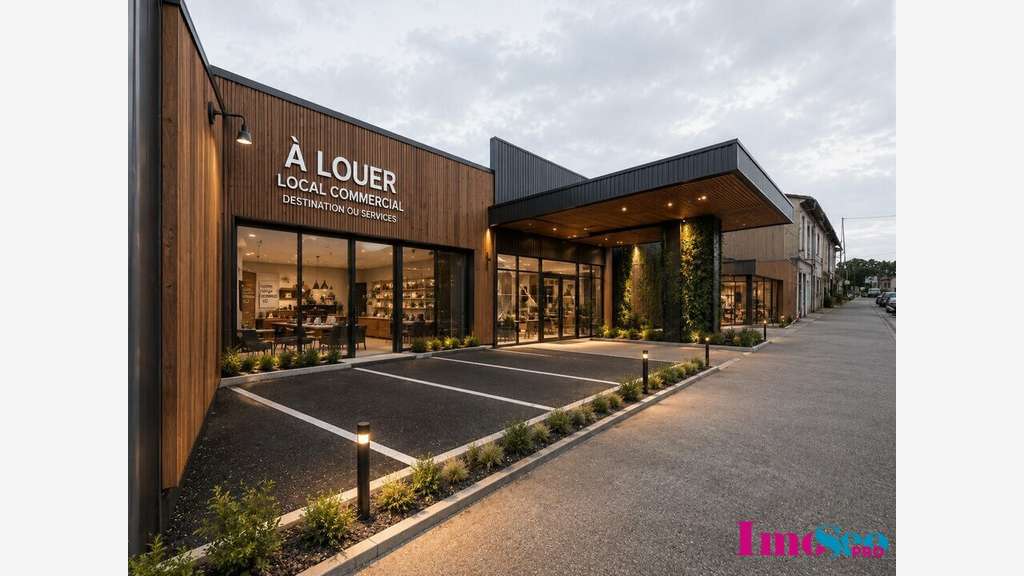 Vente local commercial de 470m² à Libourne