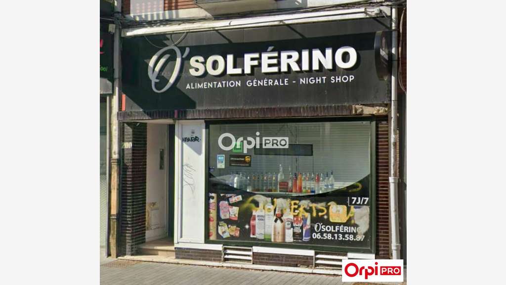 Vente local commercial de 65m² à Lille (59800)