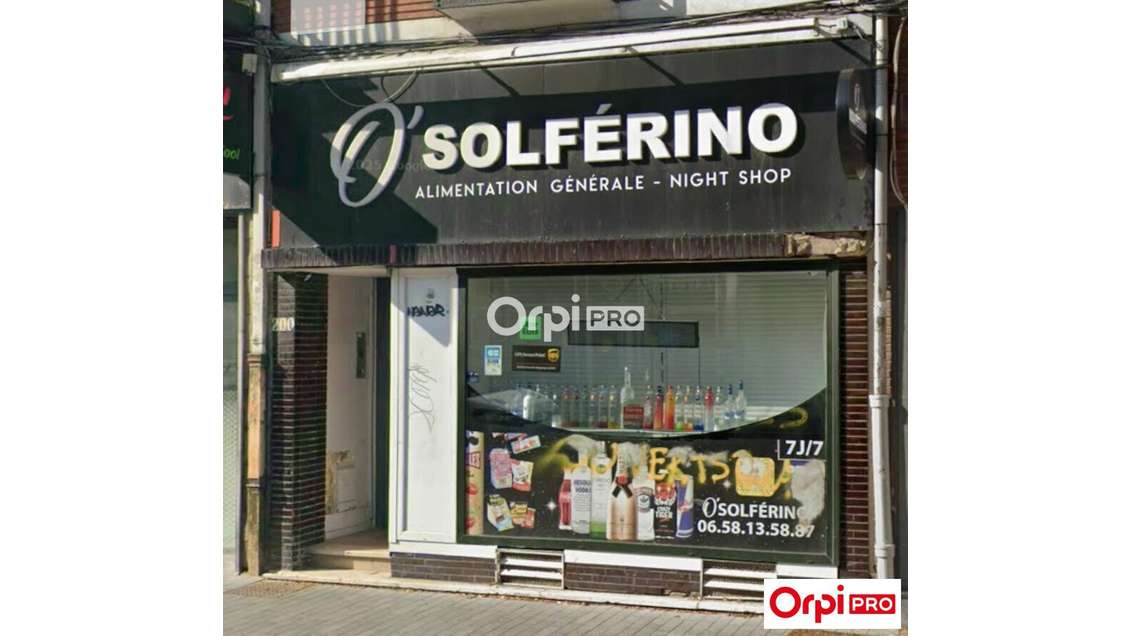 Vente local commercial de 65m² à Lille (59800)
