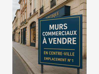 Vente local commercial 155m² empl N°1 à Limoges