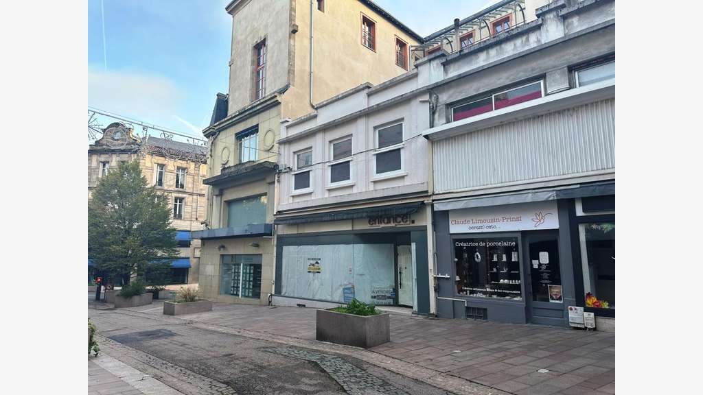 Vente superbe local commercial 67m² sur Limoges
