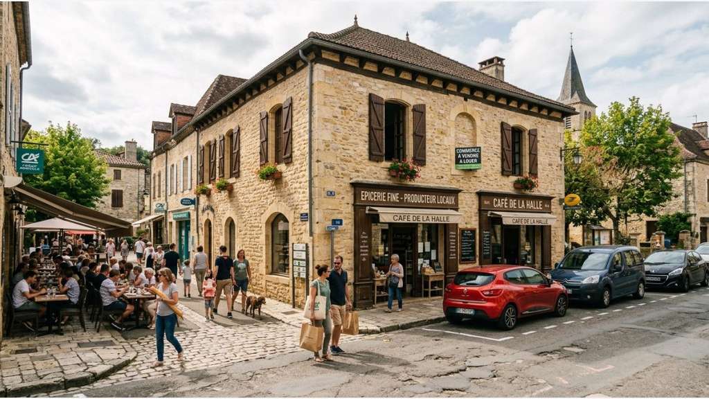 Bâtiment avec local 280m² à Limogne en Quercy