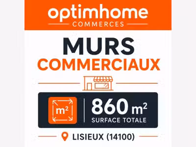 Vente murs commerciaux loués 860m² Lisieux (14100)
