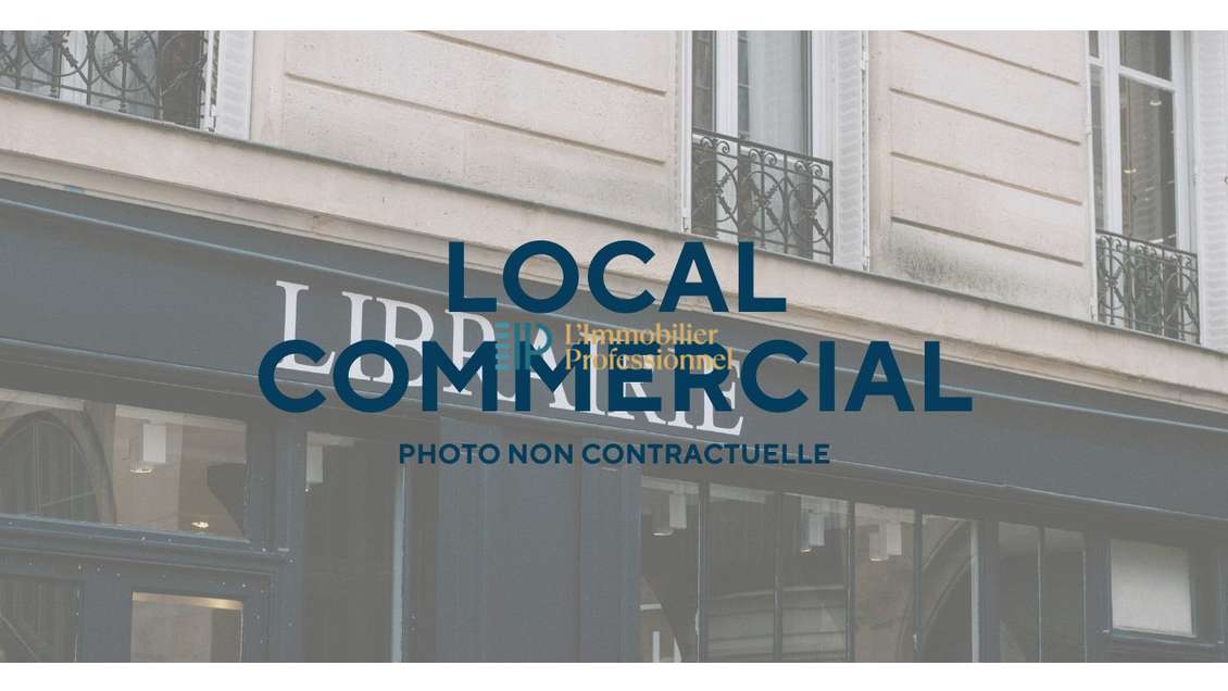 Vente local commercial 100m² à Lorient centre