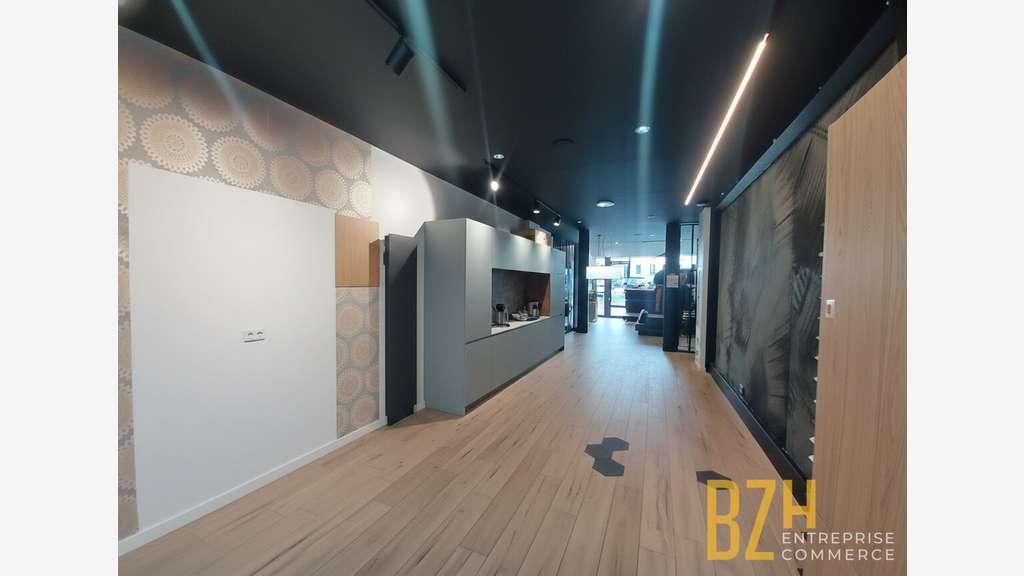 A vendre local commercial 74m² à Lorient centre