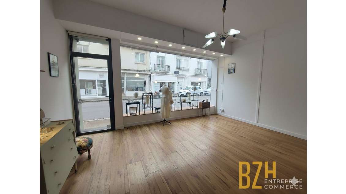 A vendre local commercial de 54m² centre Lorient