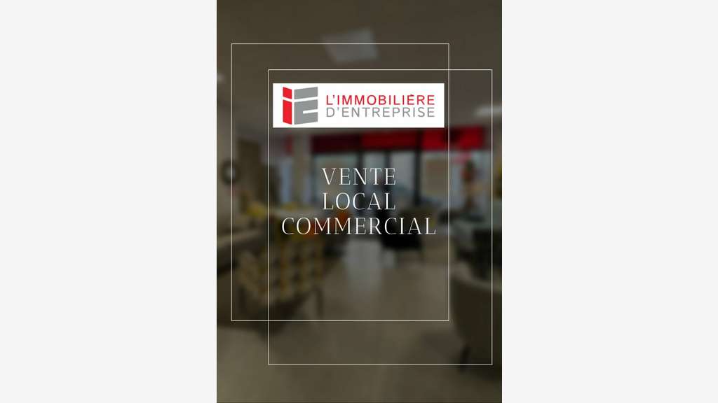 Vente local commercial 260m² axe passant à Lorient