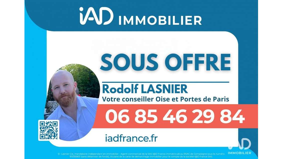 Vente local commercial + studio à Louvres