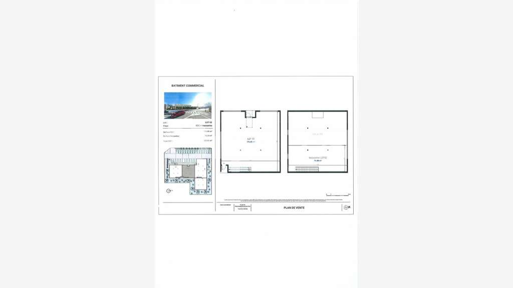 Vente locaux professionnels de 125m² à Lunel