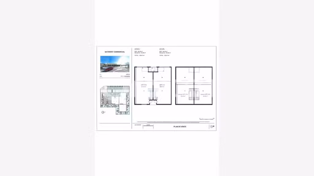 Vente locaux professionnels de 125m² à Lunel