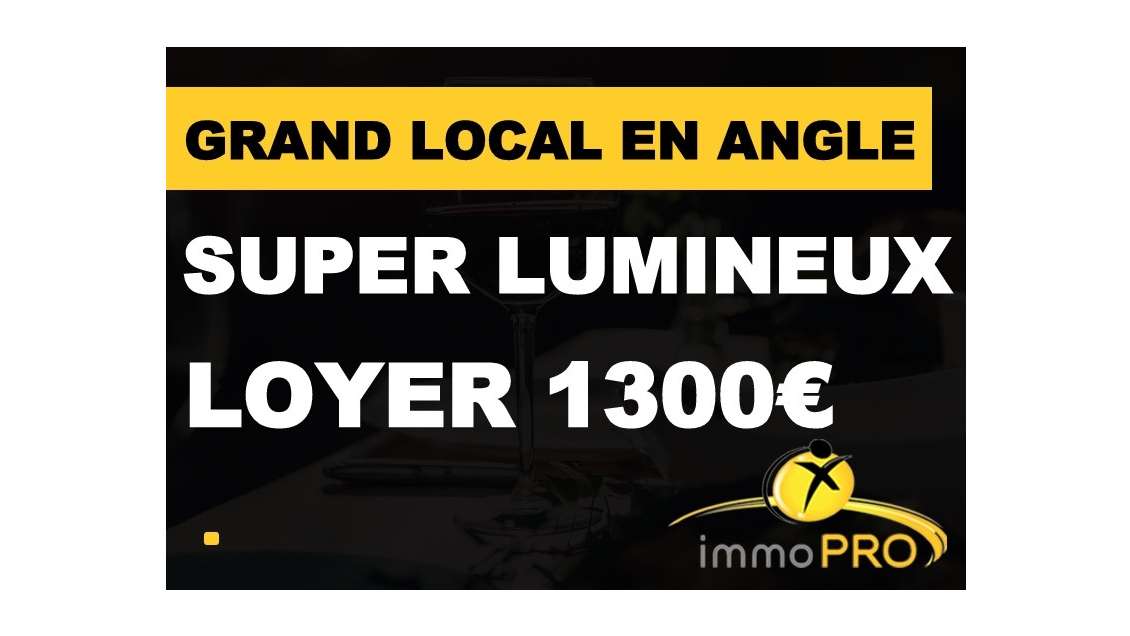 Local lumineux en angle sur 2 niveaux à Lyon 2e