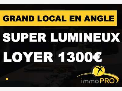 Local lumineux en angle sur 2 niveaux à Lyon 2e