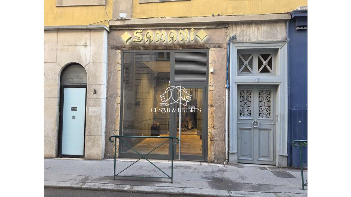 Local commercial 32m² rue Auguste Comte Lyon 2e