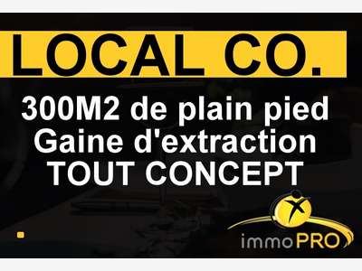 Droit au bail local commercial 300m² à Lyon 69002